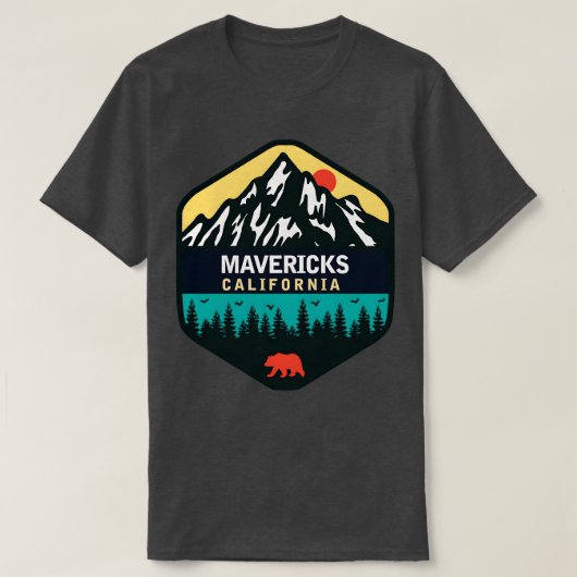 Mavericks California TShirt (Design vorne)