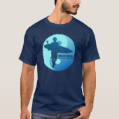 Mavericks -Half Moon Bay (blau) T-Shirt (Vorderseite)