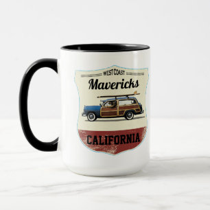 Mavericks Surfing Beach Woody Tasse
