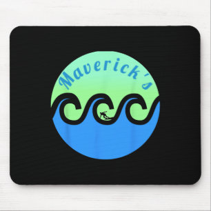 Maverick's Surfing Surf California Strände Mousepad