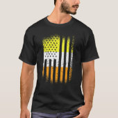 Maverique Flag Pride Lgbtq Usa Prilag T-Shirt (Vorderseite)