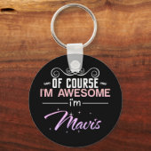 Mavis Of Natürlich bin ich Phantastisch Name Novel Schlüsselanhänger (Vorderseite)