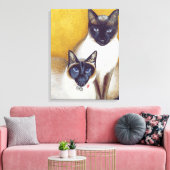 Mavis und Barnaby Leinwanddruck (Insitu (Wohnzimmer))