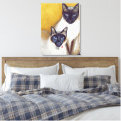 Mavis und Barnaby Leinwanddruck (Insitu (Schlafzimmer))