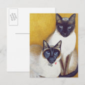 Mavis und Barnaby Postkarte (Vorne/Hinten)