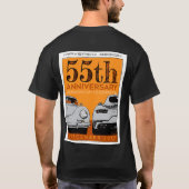 Mavs 55. heller Text Jahrestages T-Shirt (Rückseite)