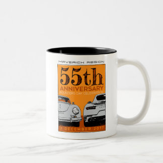 Mavs 55. Jahrestags-Kaffee-Tasse Zweifarbige Tasse
