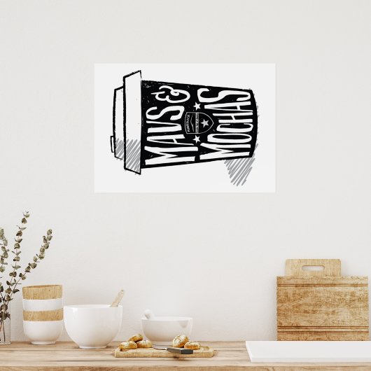 Mavs & Mochas Poster (Küche)