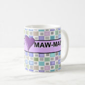 MAW-MAW KAFFEE-TASSE KAFFEETASSE (VorderseiteRechts)