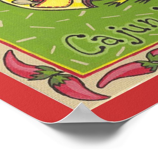 Maw Maw's Cajun Kitchen Poster (Ecke)