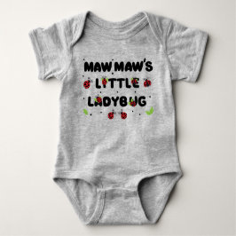 Maw Maws Kleine Ladybug - Niedlich Baby Strampler