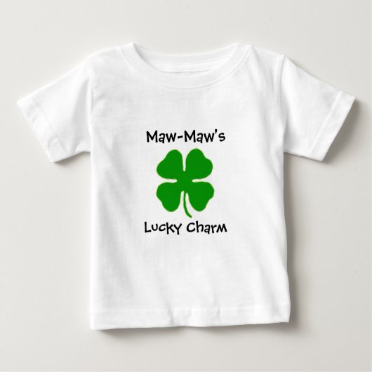 Maw-Maw's Lucky Charm T - Shirt für Kleinkinder (Vorderseite)