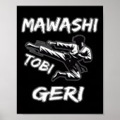 Mawashi Tobi Geri Poster (Vorne)