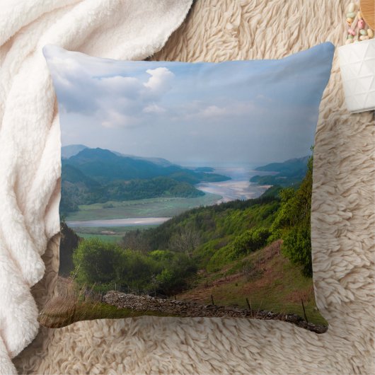 Mawddach Estuary Snowdonia North Wales Kissen (Decke)