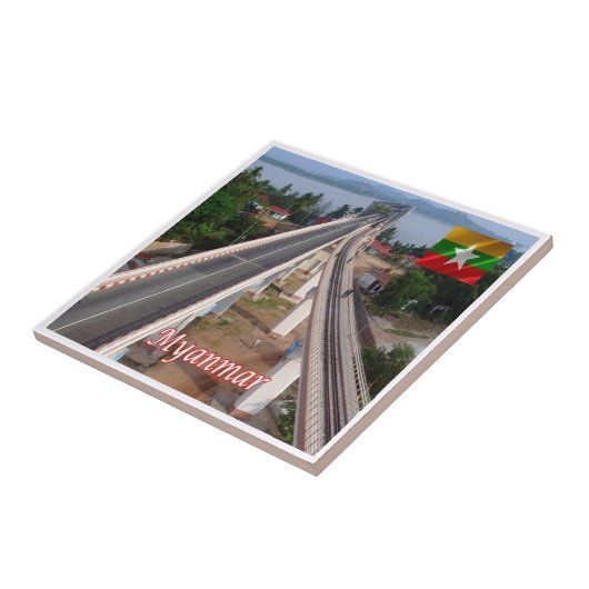 MAWLAMYAING, Myanmar, Birma, Asien, Fliese (Seite)