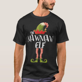 Mawmau elf Weihnachtsfamilien T-Shirt