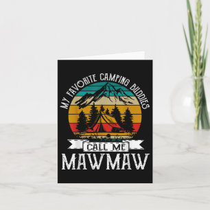 Mawmaw Camper Meine Lieblings-Camping-Buddies nenn Karte