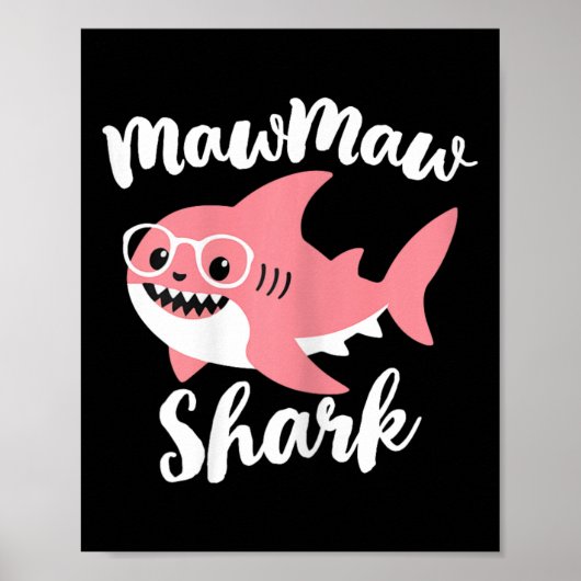 Mawmaw Hai Muttertag Oma Funny Maw-maw Poster (Vorne)
