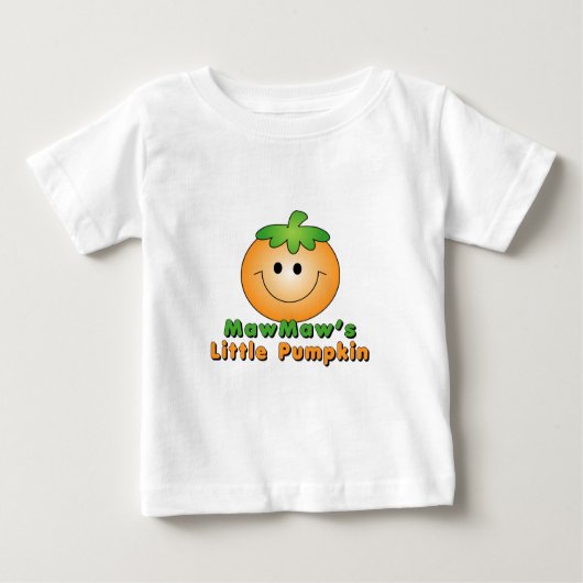 MawMaw Little Pumpkin Baby T-shirt (Vorderseite)