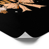 Mawmaw Pumpkin Fall Coquette Bow Erntedank Mama Poster (Ecke)