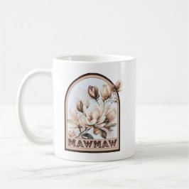 Mawmaw Vintag Floral Großmutter Kaffeetasse