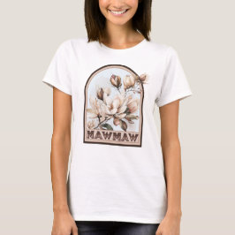 Mawmaw Vintag Floral Großmutter T-Shirt