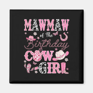 Mawmaw vom Geburtstagskind Western Rodeo Mawma Magnet