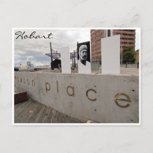 Mawson Place Hobart Postkarte