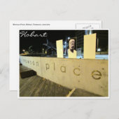 Mawson-Platz Postkarte (Vorne/Hinten)