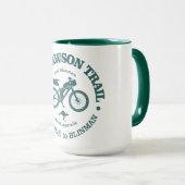 Mawson Trail (Radfahren) Tasse (VorderseiteRechts)