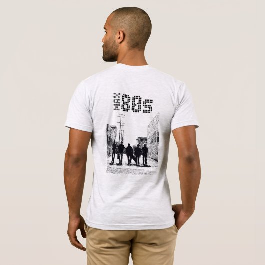 Max 80er Silhouette Shirt (Schwarz voll)