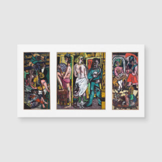 Max Beckmann - Die Akrobaten Magnetkarte