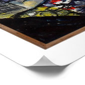 Max Beckmann - Die Akrobaten Poster (Ecke)