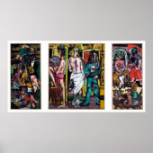 Max Beckmann - Die Akrobaten Poster (Vorne)