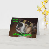 MAX Birthday Card Karte (Gelbe Blume)