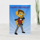 Max Birthday Card Karte (Vorderseite)