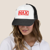 Max. Briefmarke Truckerkappe (Beispiel)