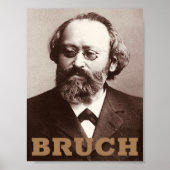 Max Bruch Poster (Vorne)