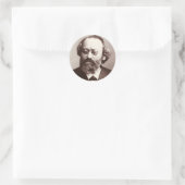 Max Bruch Runder Aufkleber (Tasche)