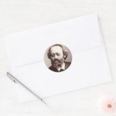 Max Bruch Runder Aufkleber (Umschlag)