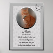 Max - Cat Memorial Poster (Vorne)