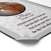 Max - Cat Memorial Poster (Ecke)