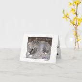 Max. Cat Note Karte (Gelbe Blume)