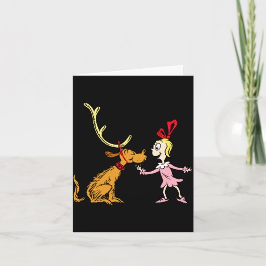 Max Cindy Lou Who Karte (Vorderseite)