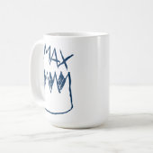 Max & Crown Sketch Kaffeetasse (Vorderseite Links)