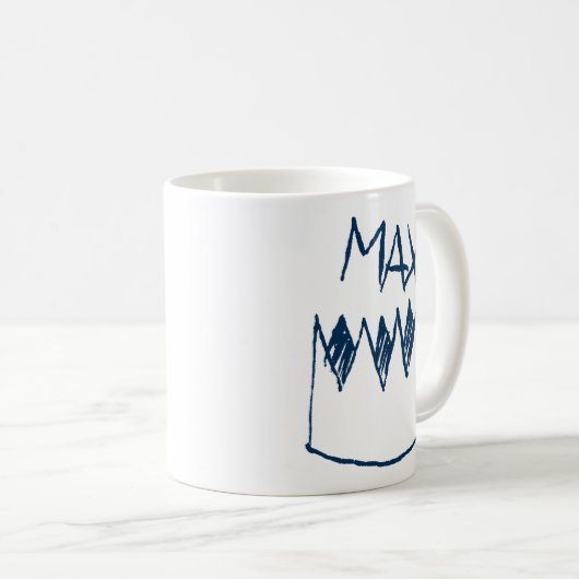 Max & Crown Sketch Kaffeetasse (VorderseiteRechts)