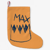 Max & Crown Sketch Kleiner Weihnachtsstrumpf (Vorderseite)