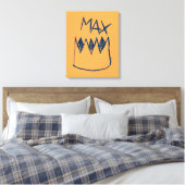 Max & Crown Sketch Leinwanddruck (Insitu (Schlafzimmer))