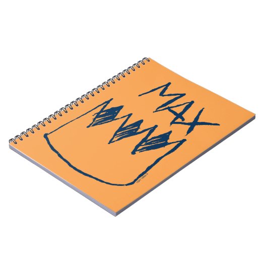Max & Crown Sketch Notizblock (Linke Seite)