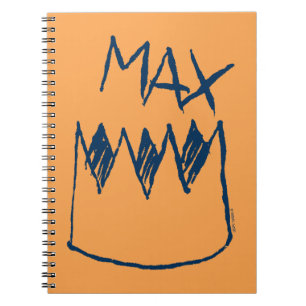 Max & Crown Sketch Notizblock